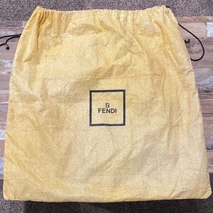 Fendi Drawstring Dust Bag- 19x19